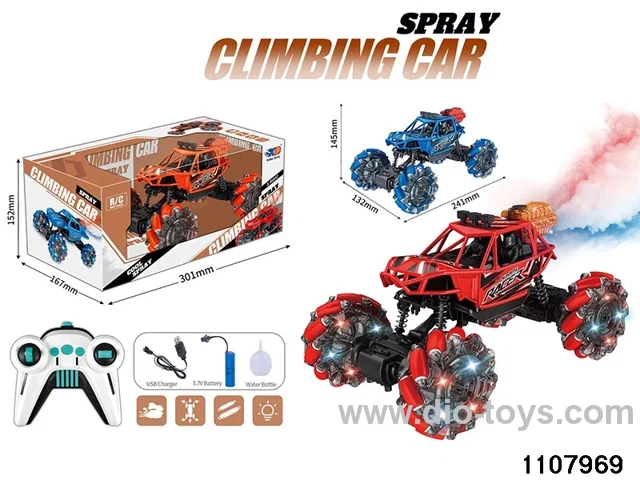 2.4G RC car in window box