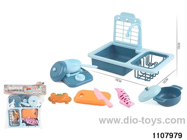 Seafood wash basin in pvc bag
