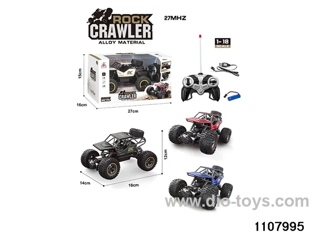 1:18 Alloy Climbing Car in window box