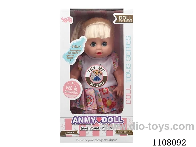 14 "Single Ponytail girl with IC