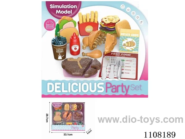 Boneless chicken and steak set