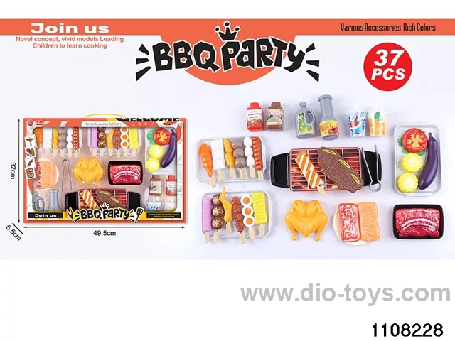 BBQ Playset in window box
