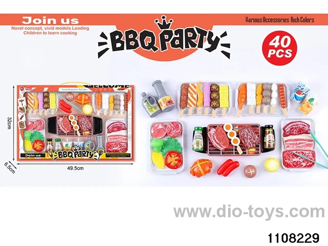 BBQ Playset in window box