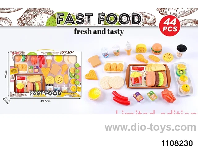 Western Food Playset in window box