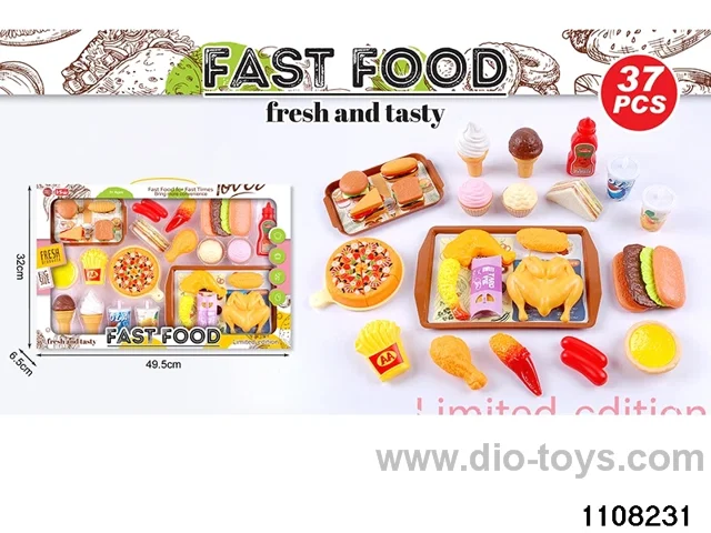 Western Food Playset in window box