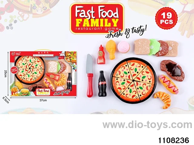 Premium Western Food Playset（19pcs）in window box