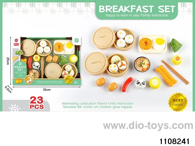 Delicate Chinese Meal Playset（23pcs）in window box