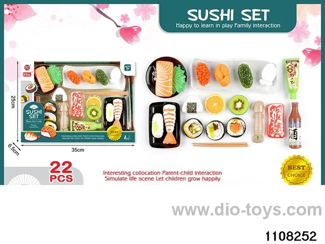 Premium Sushi Playset（22pcs）in window box