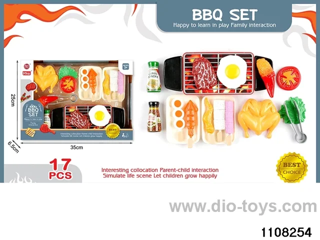 BBQ Party Playset（17pcs）in window box