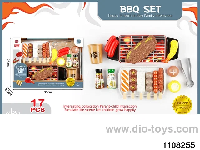BBQ Party Playset（17pcs）in window box