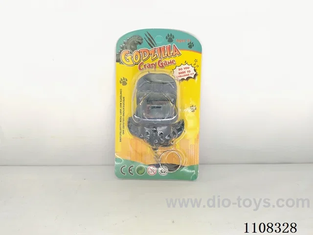 Mini Godzilla tooth extractions with keychain 4 mixed