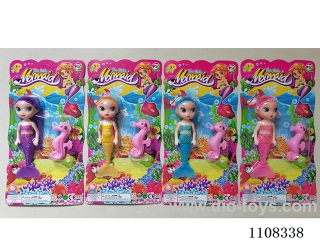 6 inch mermaid with light