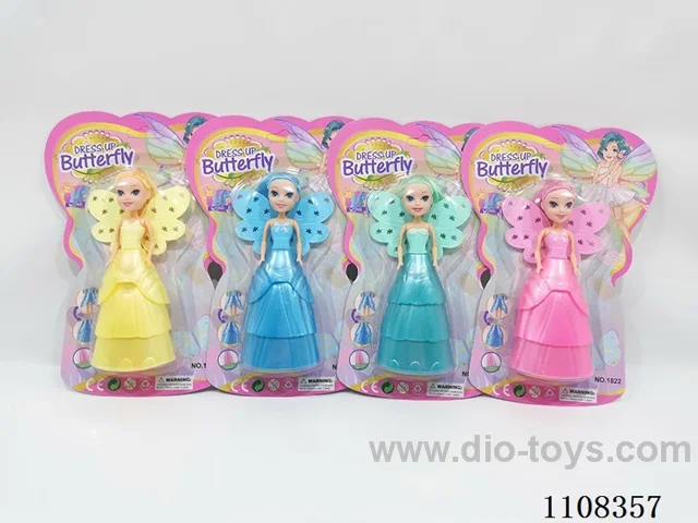 6.5 inch flower fairy doll