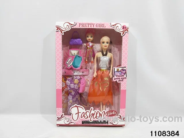 11 inch Barbie doll in window box