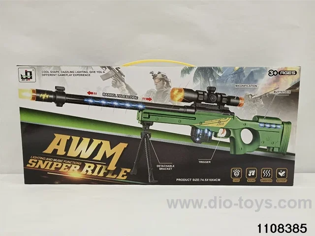 electric gun in color box