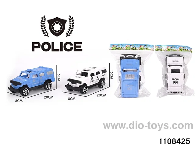 inertial police vehicle in opp bag