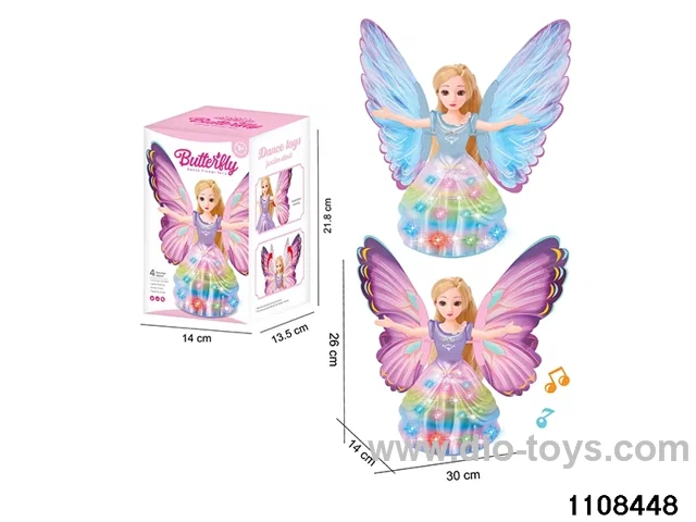 Electric Butterfly Princess W L/M in color box
