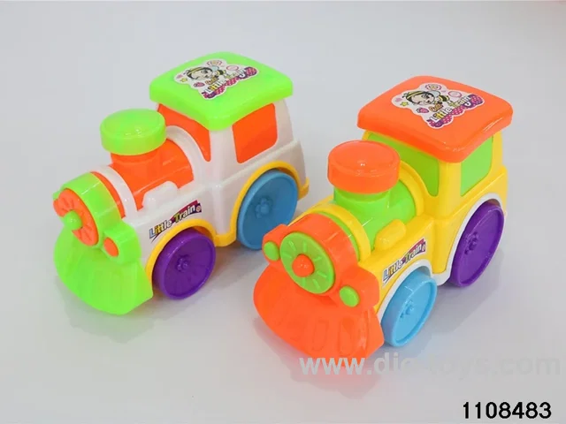 Cartoon locomotive with ringtone in opp bag