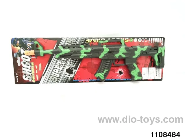flintlock musket in Tied On Card