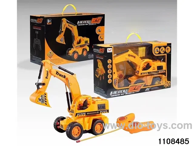 1:16 5ch RC car With 7 coloured lights (electricity included) in window box