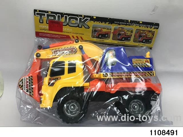 Skid steer forklift in PP bag with header