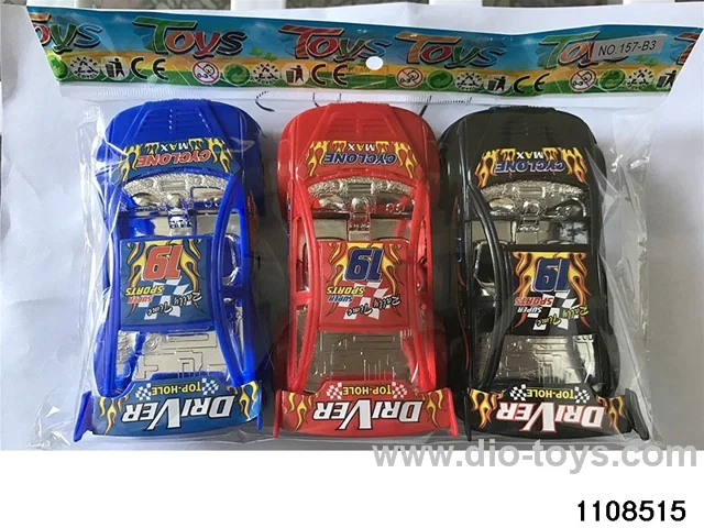 pull back car in opp bag