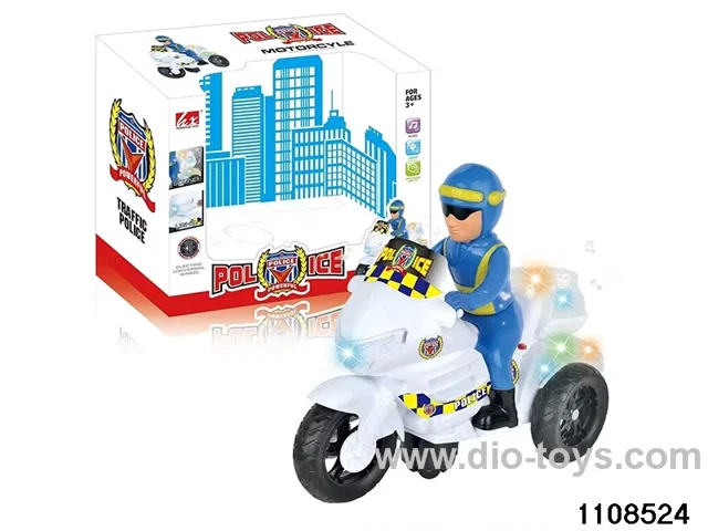Electric universal police motorbike W L/M in window box