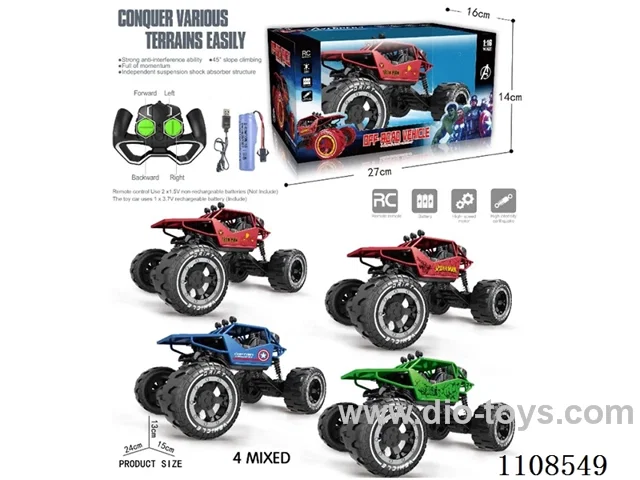 1:16 4ch rc off-road climbing vehicle