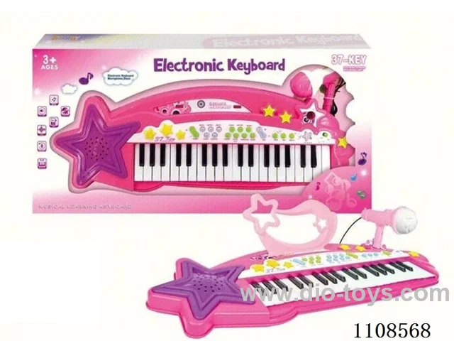 37-key star piano with MP3 cable