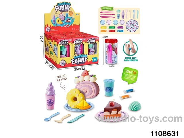 Colourful Clay Set