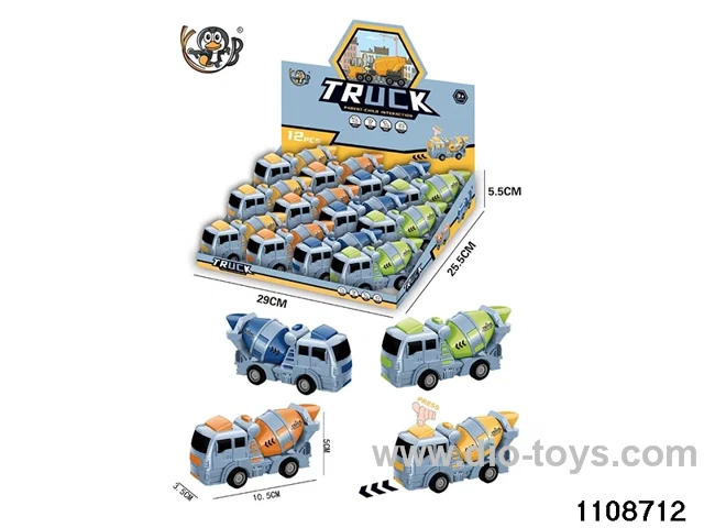 Press mixer truck