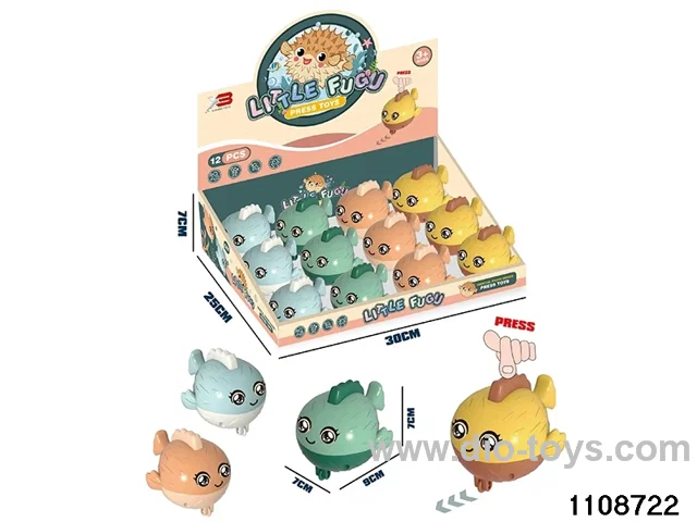 Stress puffer fish