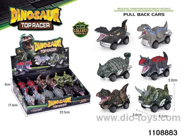 pull back Dinosaur Racing