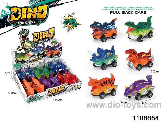 pull back Dinosaur Racing