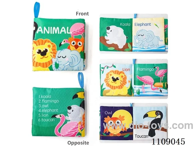 Cloth book Animals