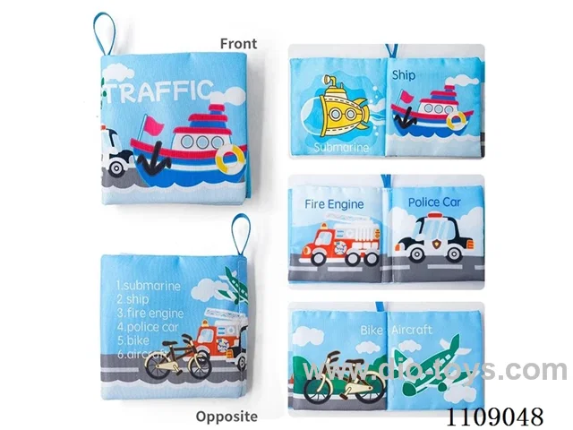 Cloth book "Traffic"