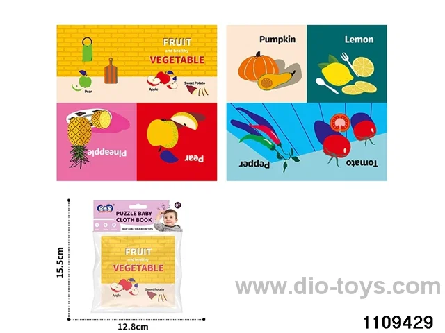 Early Learning Cloth Book