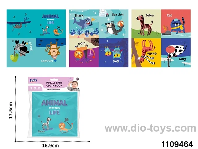 Early Learning Cloth Book