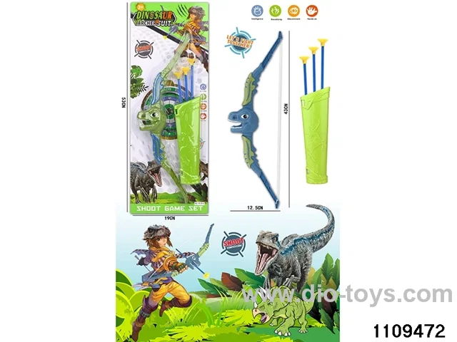 Dinosaur Bow + Quiver