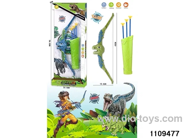 Dinosaur Bow + Quiver