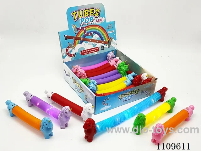 Telescopic tube toy