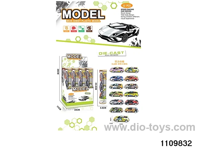 3pcs Alloy pull back car Set
