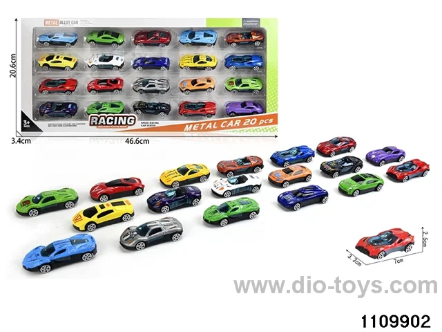 20pcs Alloy Scooter Set