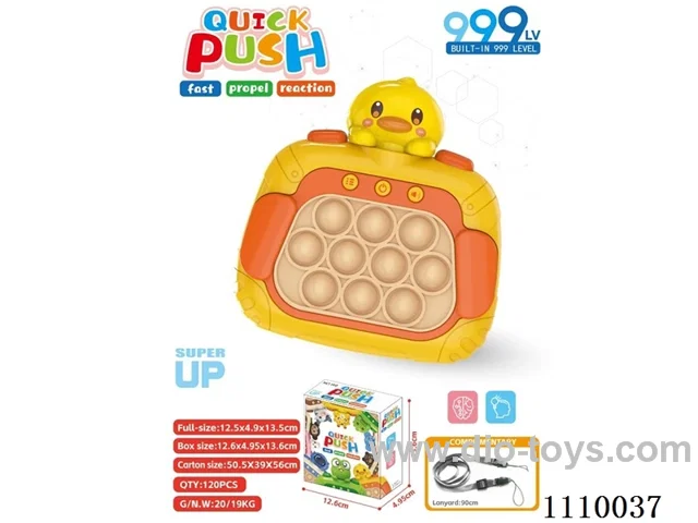 New structure presses the GAME MACHINE duck.