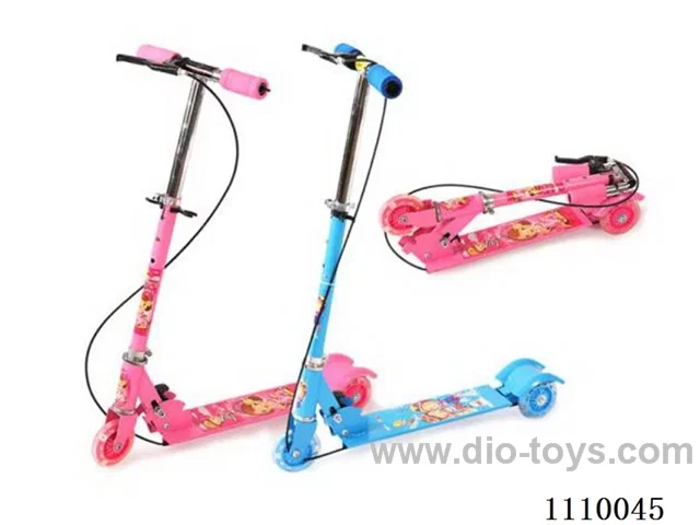 scooter(wheels with flint lights)