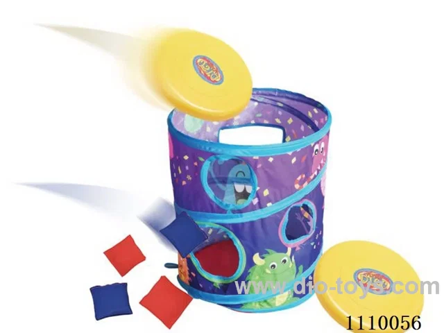 Three-in-one throwing game combo