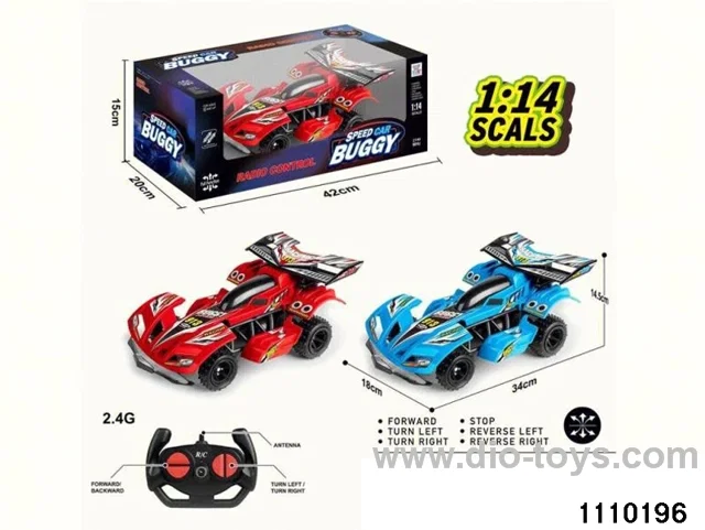 2.4G 1:24 4 ch rc car,include battery