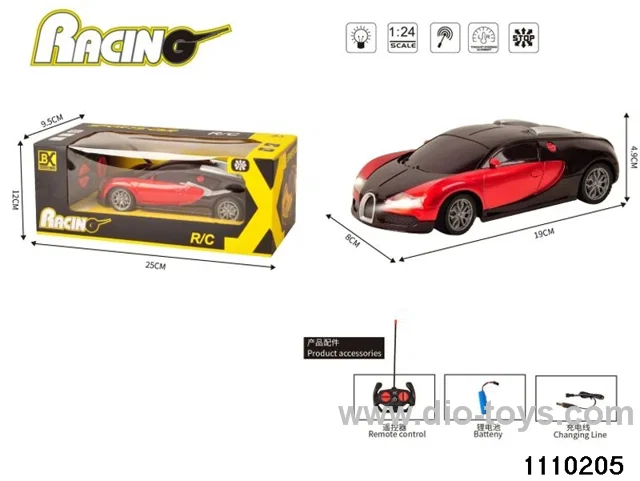 4 ch rc car,include battery