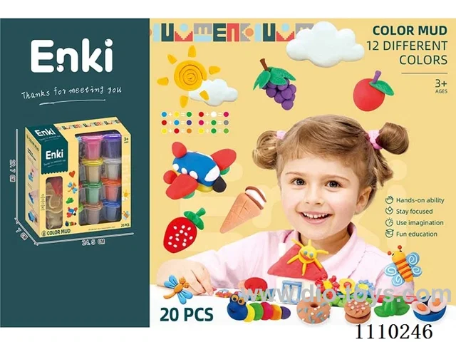 color clay 12 Color Clay Set (plus accessories)