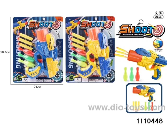 Softball gun with music and light